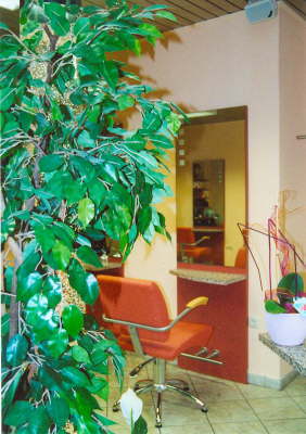   Friseur-Arbeitsplatz